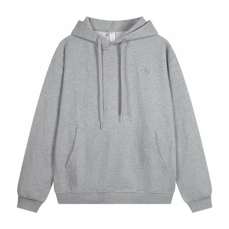 Aimé Leon Dore Crewneck Sweatshirt Minimal Logo — 浅灰色N02