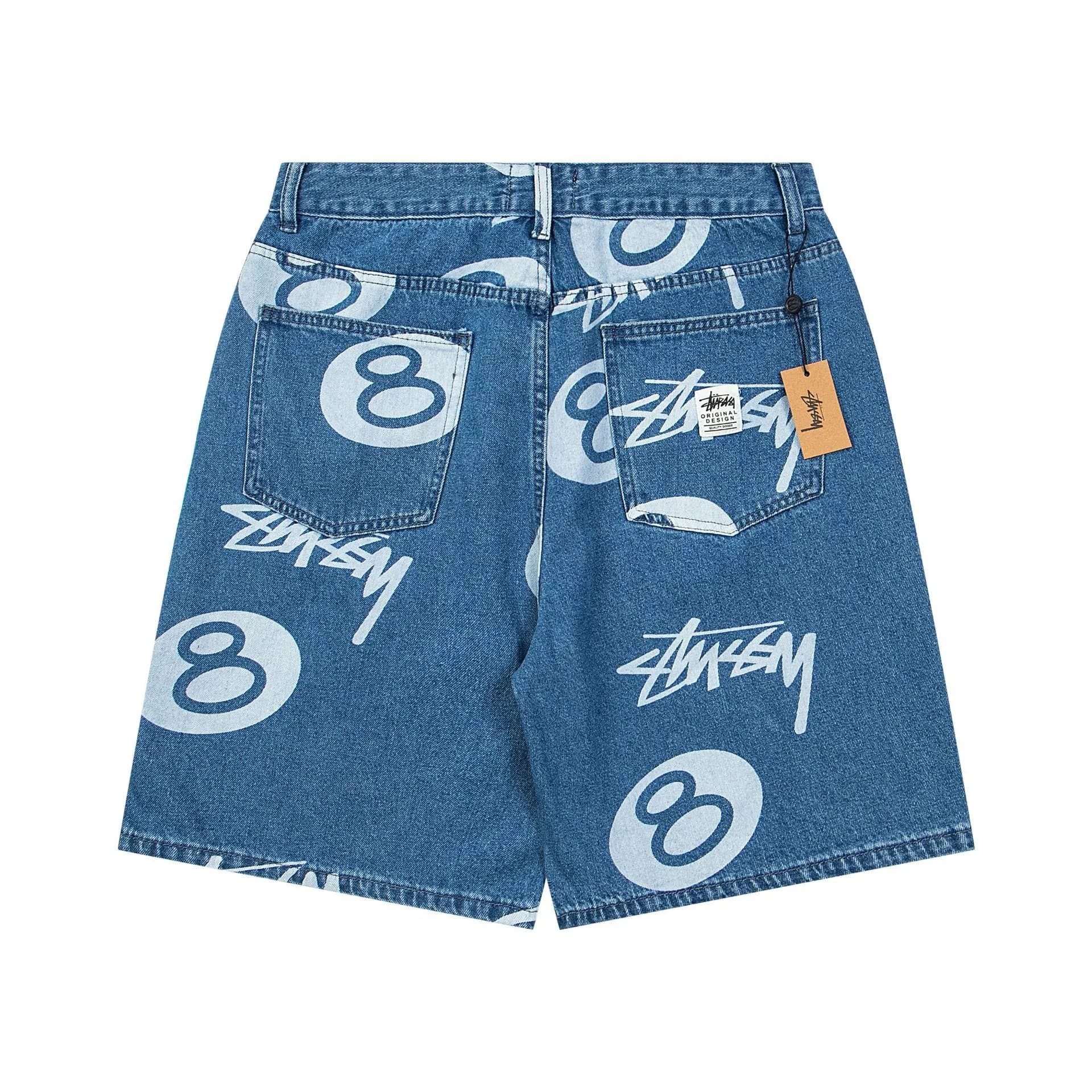 Stüssy × BAPE Big Ol' Jeans Camouflage Print — 635蓝
