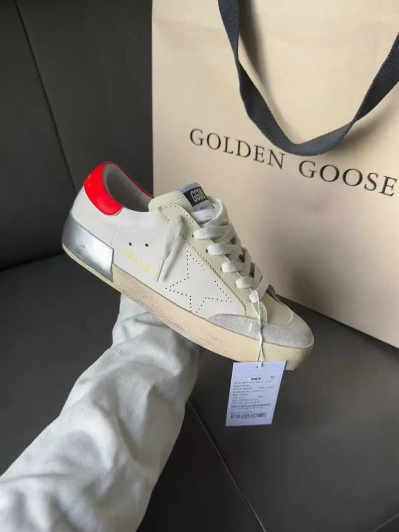 Golden Goose Ball Star Distressed Green — 10