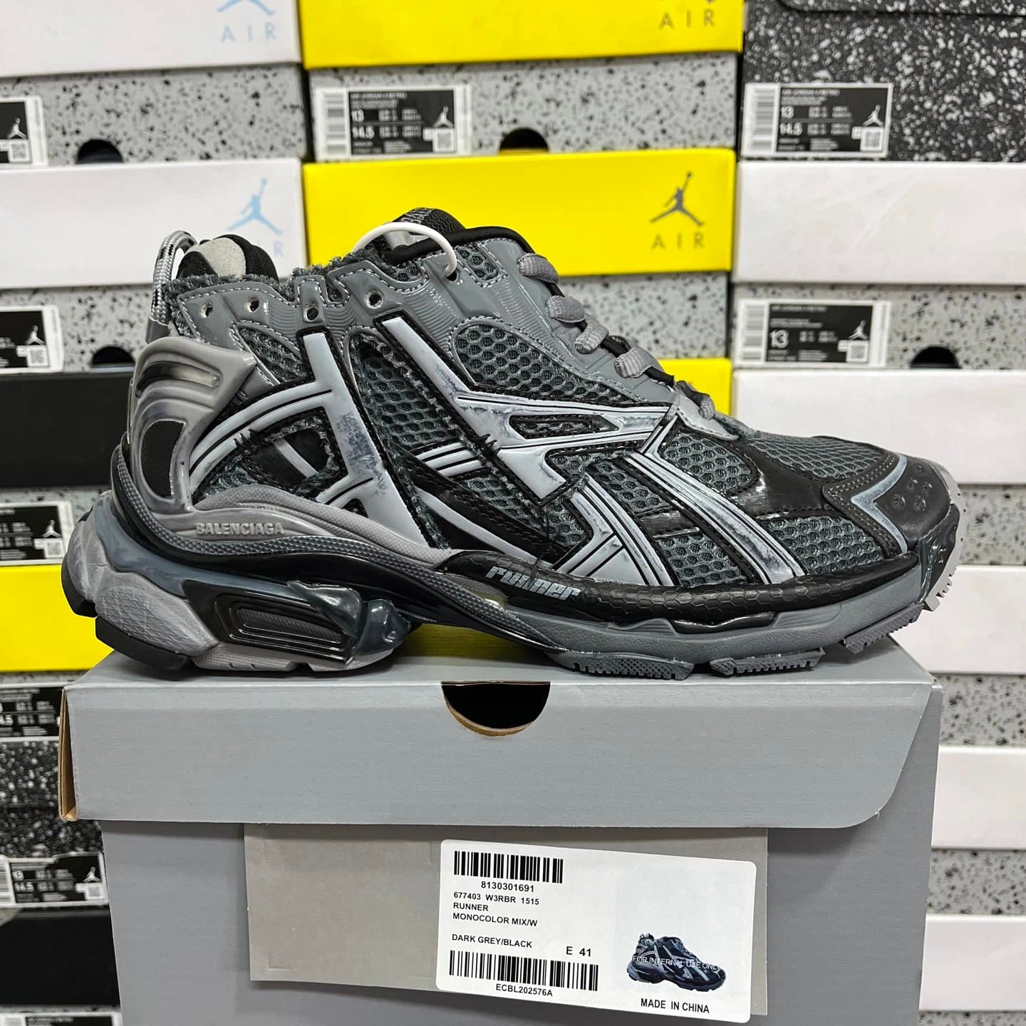 Balenciaga Speed Trainer Multicolor — 1515黑灰35-46