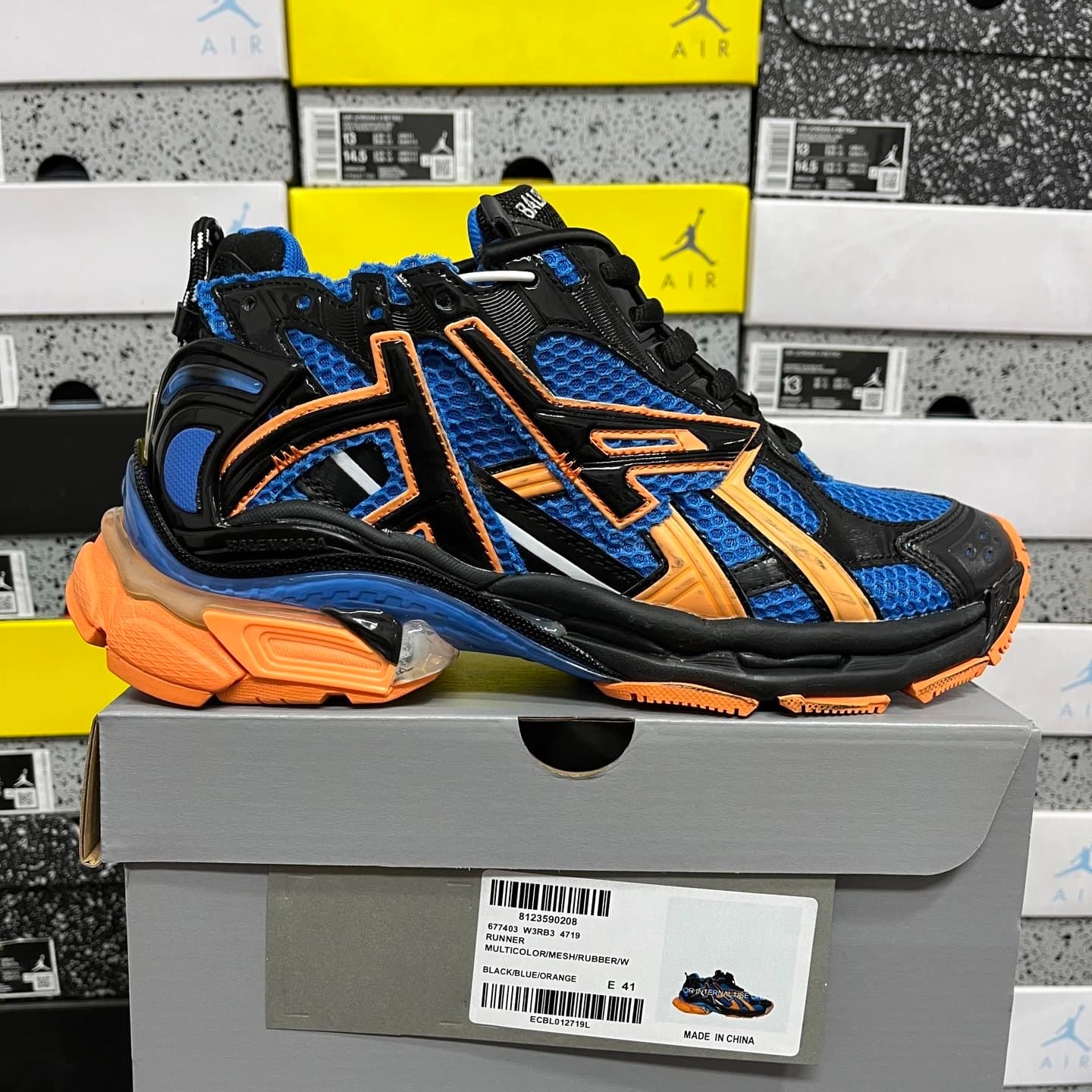 Balenciaga Speed Trainer Multicolor — 4719黑宝蓝橘35-46